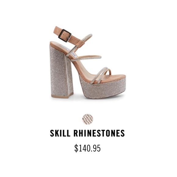 Steve Madden Shoes - ISO Steve Madden platform rhinestone heels